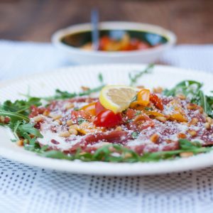 Plated Carpaccio