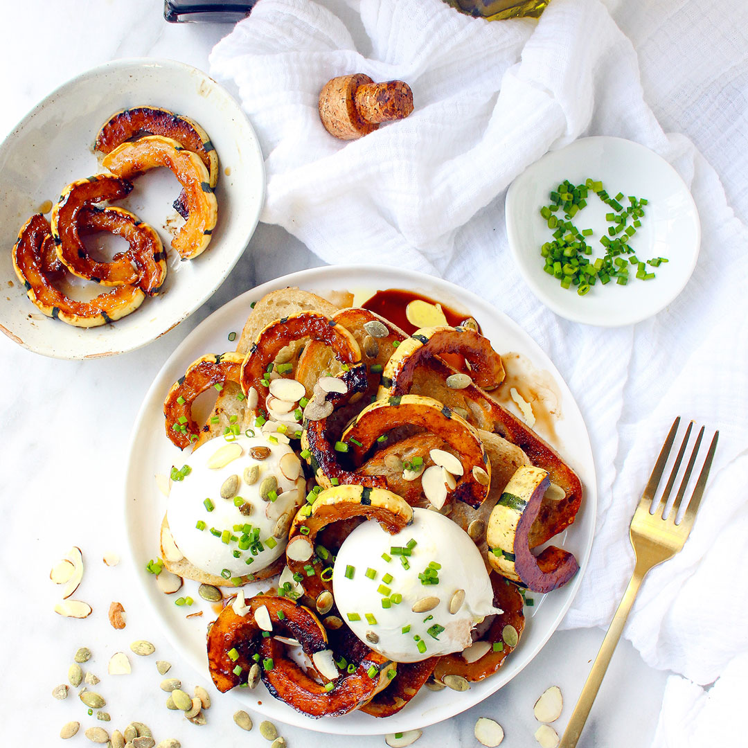 Burrata and Delicata Croistini