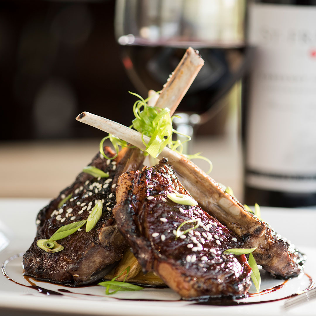 Plated Lamb Shanks