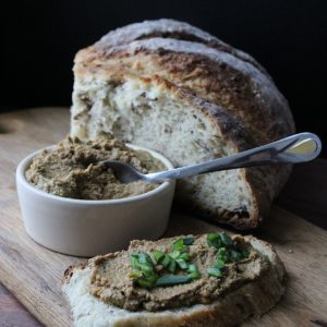 Tapenade on bread