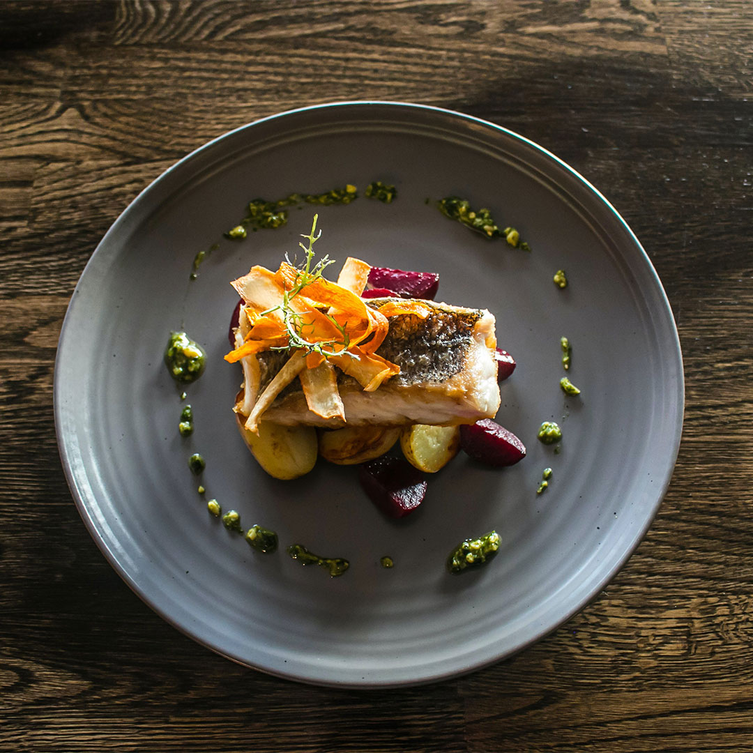 plated fish