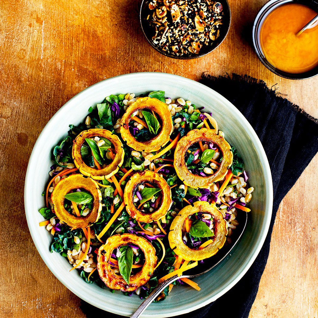 Delicata and Farro Salad