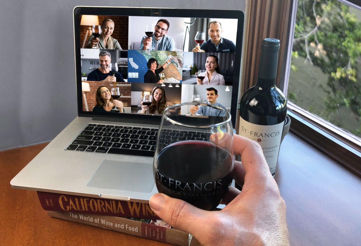 Best Virtual Wine Tastings at St. Francis Winery