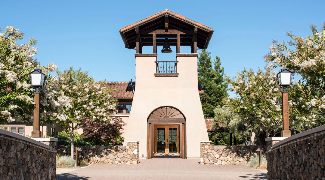 The foyer to St. Francis Winery's Tasting Room