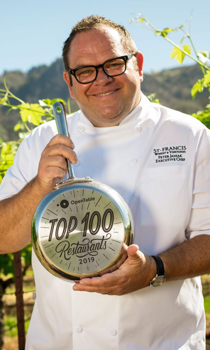 Peter Janiak, chef at St. Francis