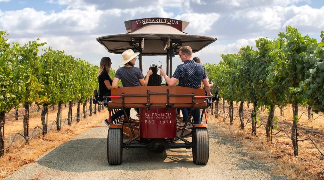 Tour de St. Francis trolley rides