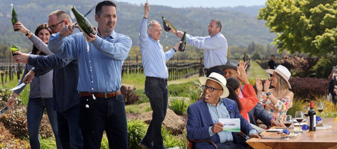 NBC’s 3rd Hour of the Today Show Visits St. Francis Winery
