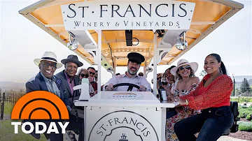 St. Francis Winery & Vineyards Hosts NBC’s 3rd Hour of the Today Show “Welcome to Sonoma County!”