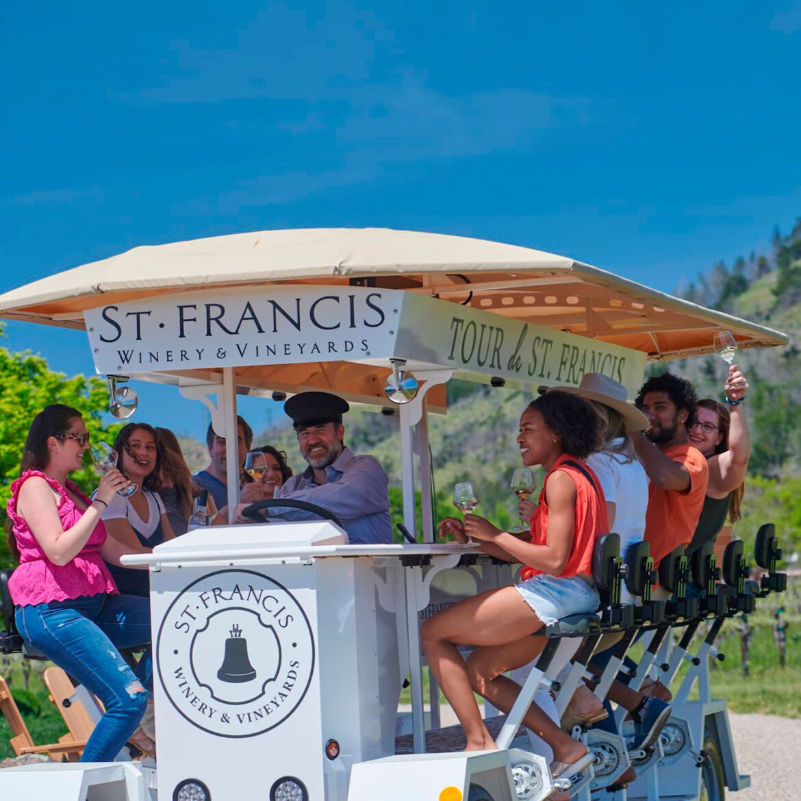 Trolley Tours at St. Francis Winery