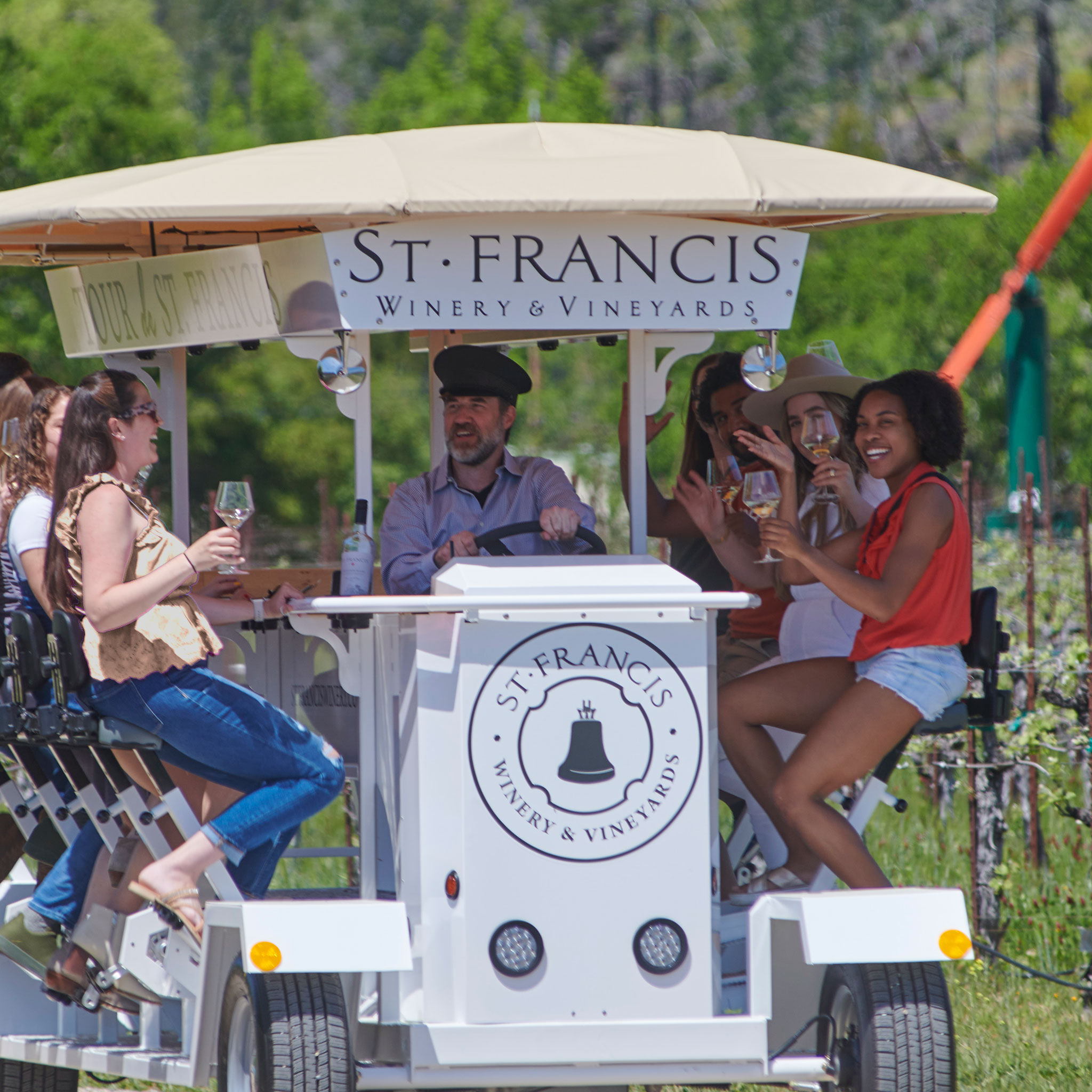 Trolley Tours & Tastings at St. Francis Winery