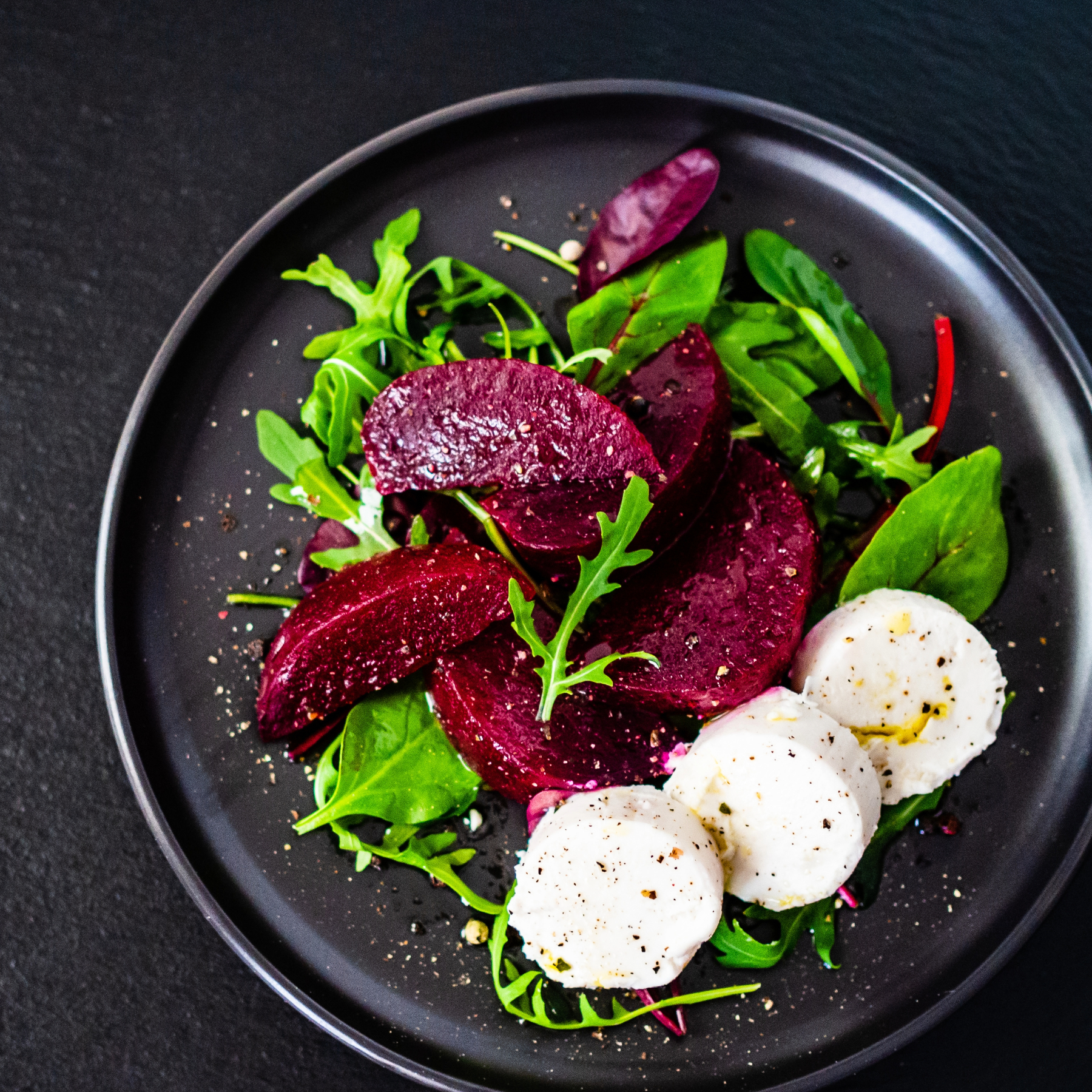 Beet and Goat Cheese Salad
