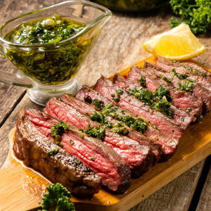 Summer Pairings Chimichurri Steak