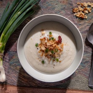 Fresh Spring Wine Pairings: Purée of Potato Soup with Sonoma County Chardonnay