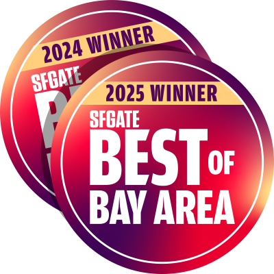Best of the Bay Area Double Winner 2024 and 2025 Best Winery and Best Tasting Room