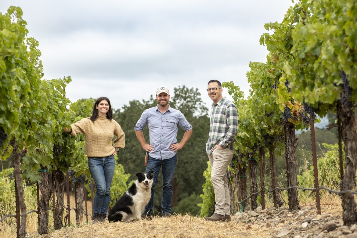 Winemaking team_Katie_Chris_Jake
