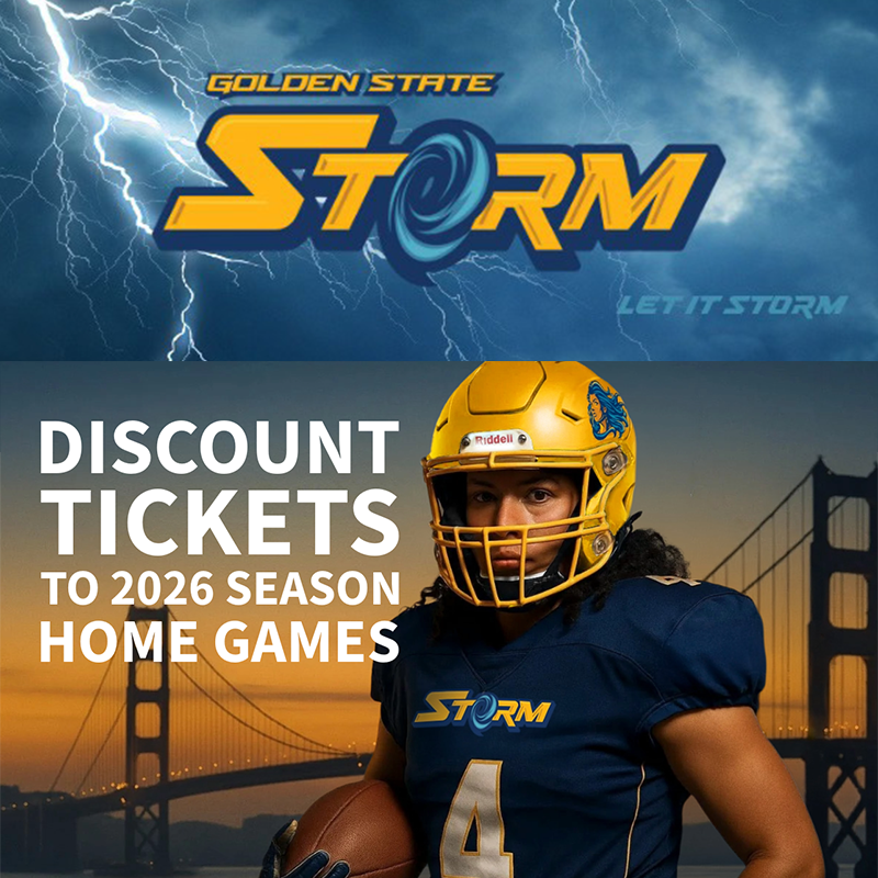 Golden State Storm discount tickets benefit