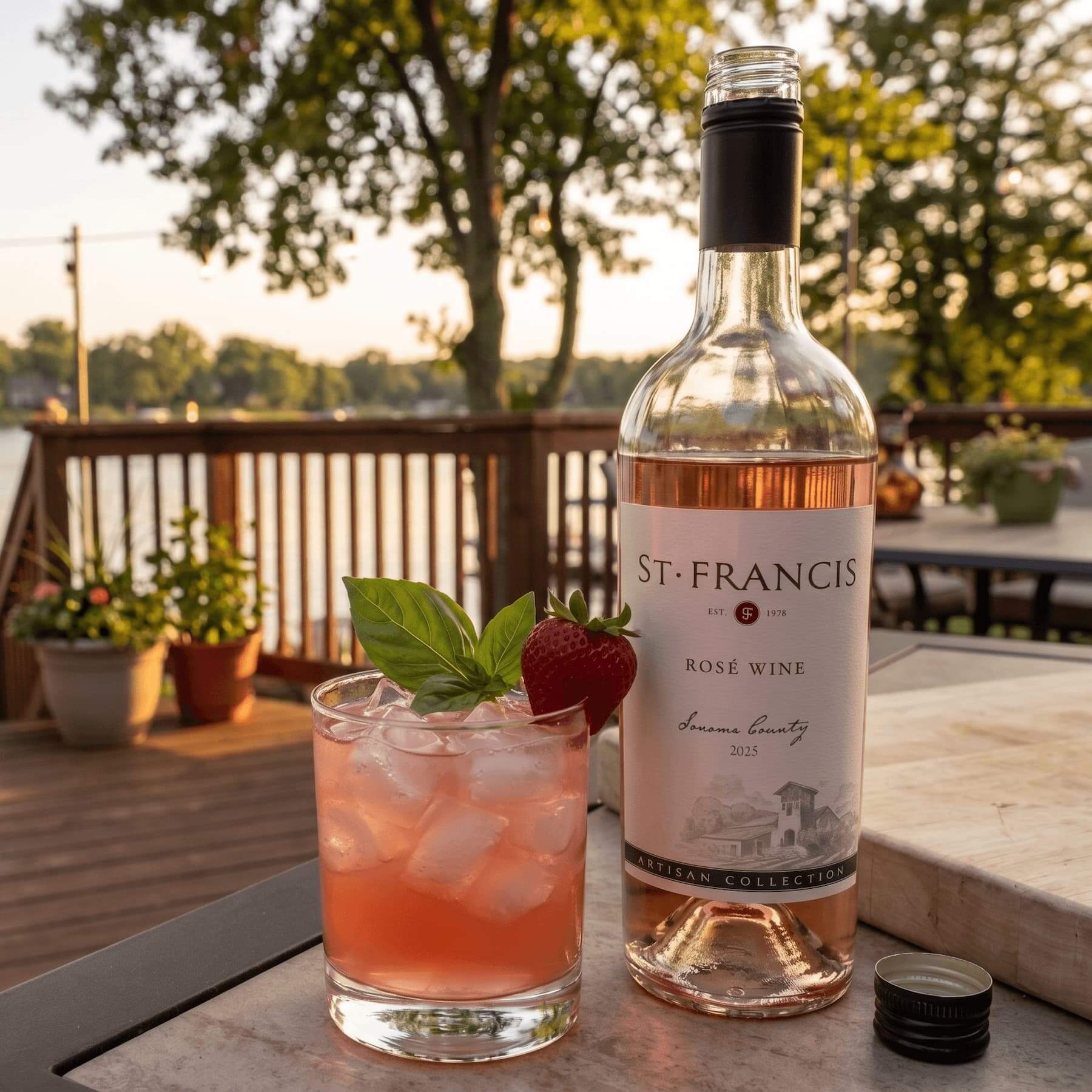 The Jolly Vintner - Watermelon Wine Cocktail
