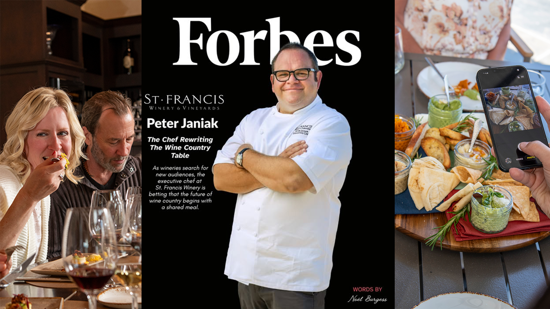 Forbes feature on St. Francis Winrey Chef Peter Janiak