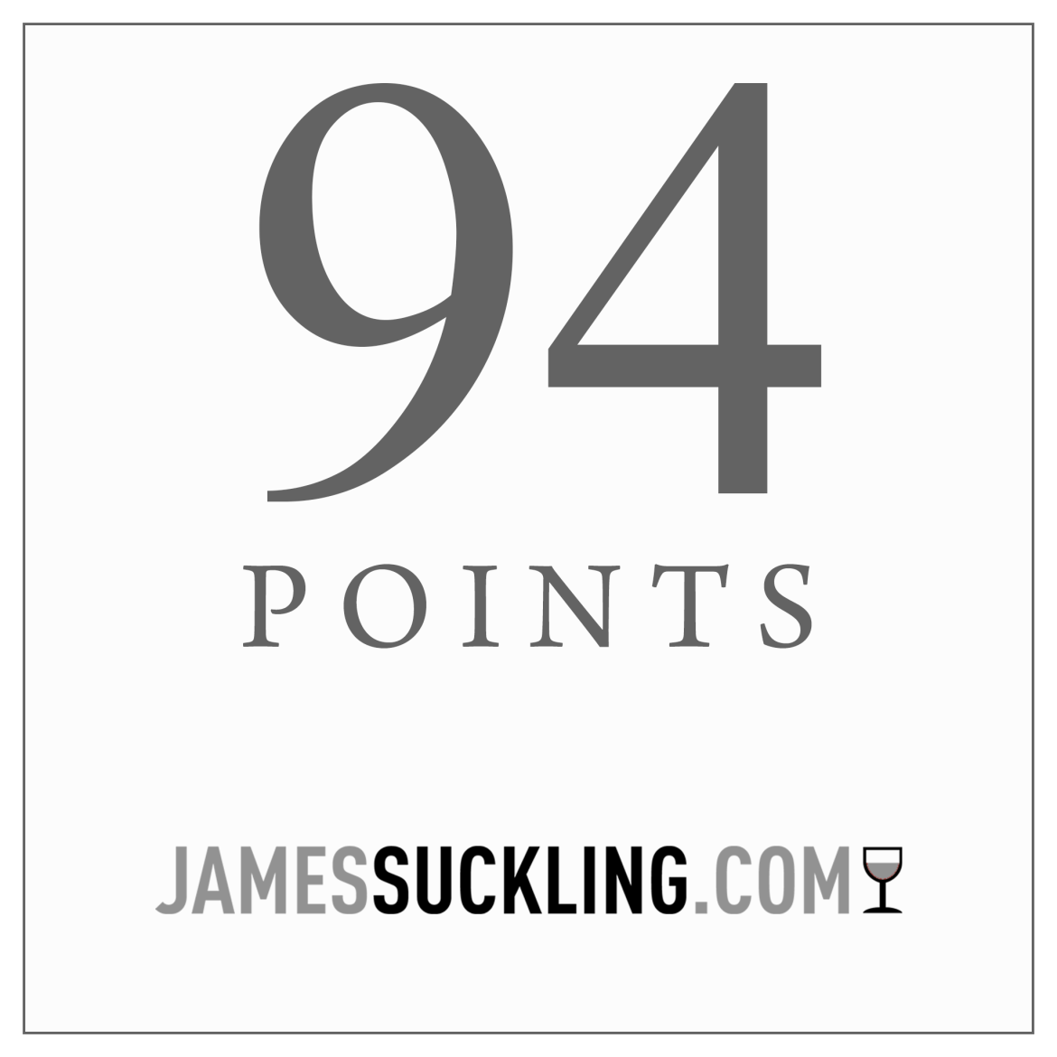 94 points Jame Suckling
