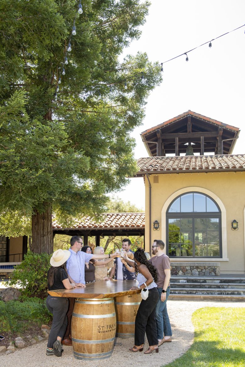 St. Francis winery Tower Group Tasting