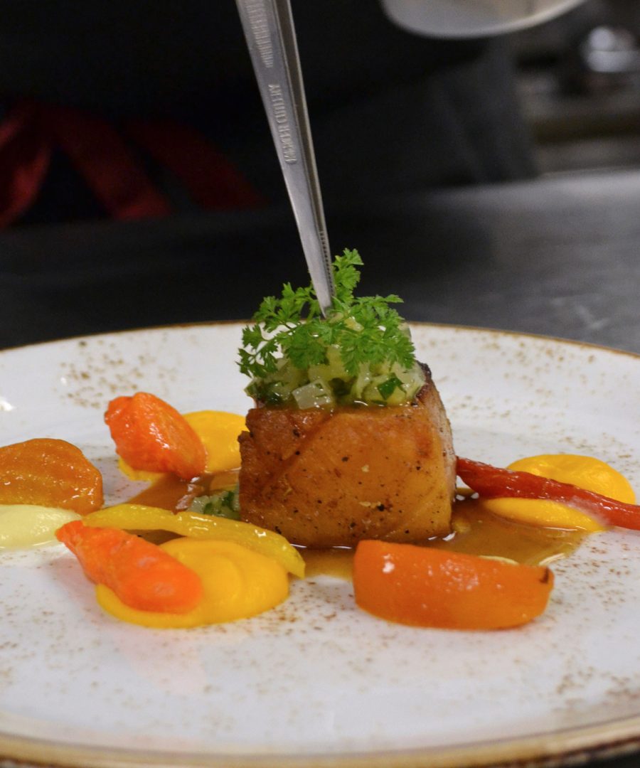 Wine tasting rooms with food